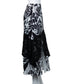 Butterfly Layered Mesh Skirt